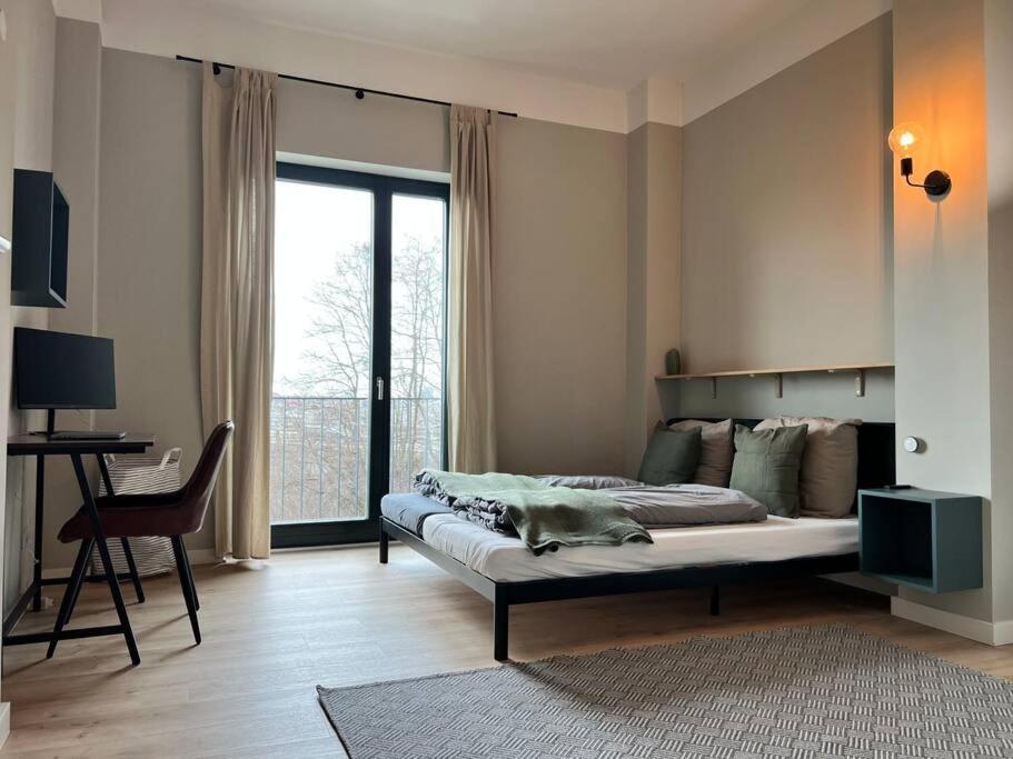 Loft 7 15Min Hbf 2Br Smart Tv Wifi Lejlighed Leipzig Eksteriør billede