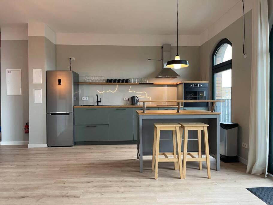 Loft 7 15Min Hbf 2Br Smart Tv Wifi Lejlighed Leipzig Eksteriør billede